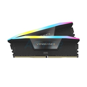 RAM DDR5(5200) 32GB (16GBX2) CORSAIR VENGEANCE RGB BLACK (CMH32GX5M2B5200C40)