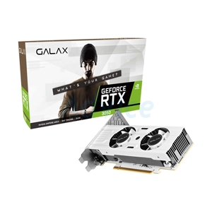 VGA GALAX GEFORCE RTX 3050 LOW PROFILE WHITE - 6GB GDDR6