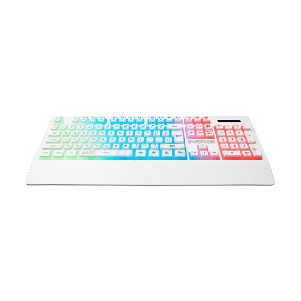 KEYBOARD SIGNO KB713 QUESTAR WHITE (คีย์บอร์ด)