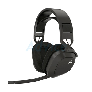 HEADSET WIRELESS CORSAIR HS80 MAX RGB STEEL GRAY (BLUETOOTH/7.1)