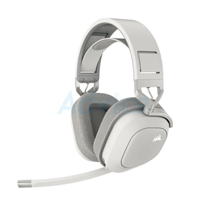HEADSET WIRELESS CORSAIR HS80 MAX RGB WHITE (BLUETOOTH/7.1)