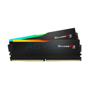 RAM DDR5(5600) 96GB (48GBX2) G.SKILL RIPJAWS M5 RGB BLACK(F5-5600J4040D48GX2-RM5RK)