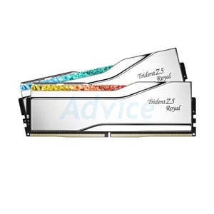 RAM DDR5(6400) 64GB (32GBX2) G.SKILL TRIDENT Z5 ROYAL RGB (F5-6400J3239G32GX2-TR5S)