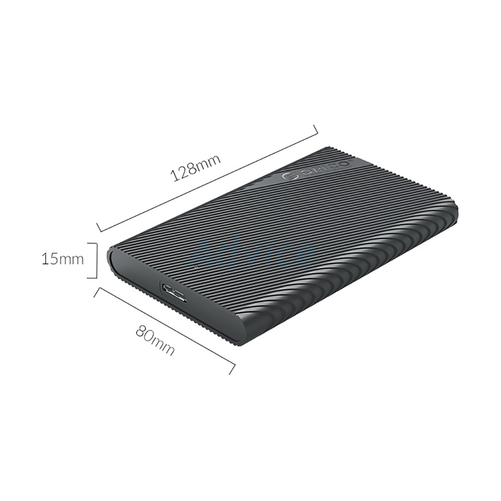 Enclosure 2.5 SATA v3.0 ORICO 2521U3 (Black)                                    