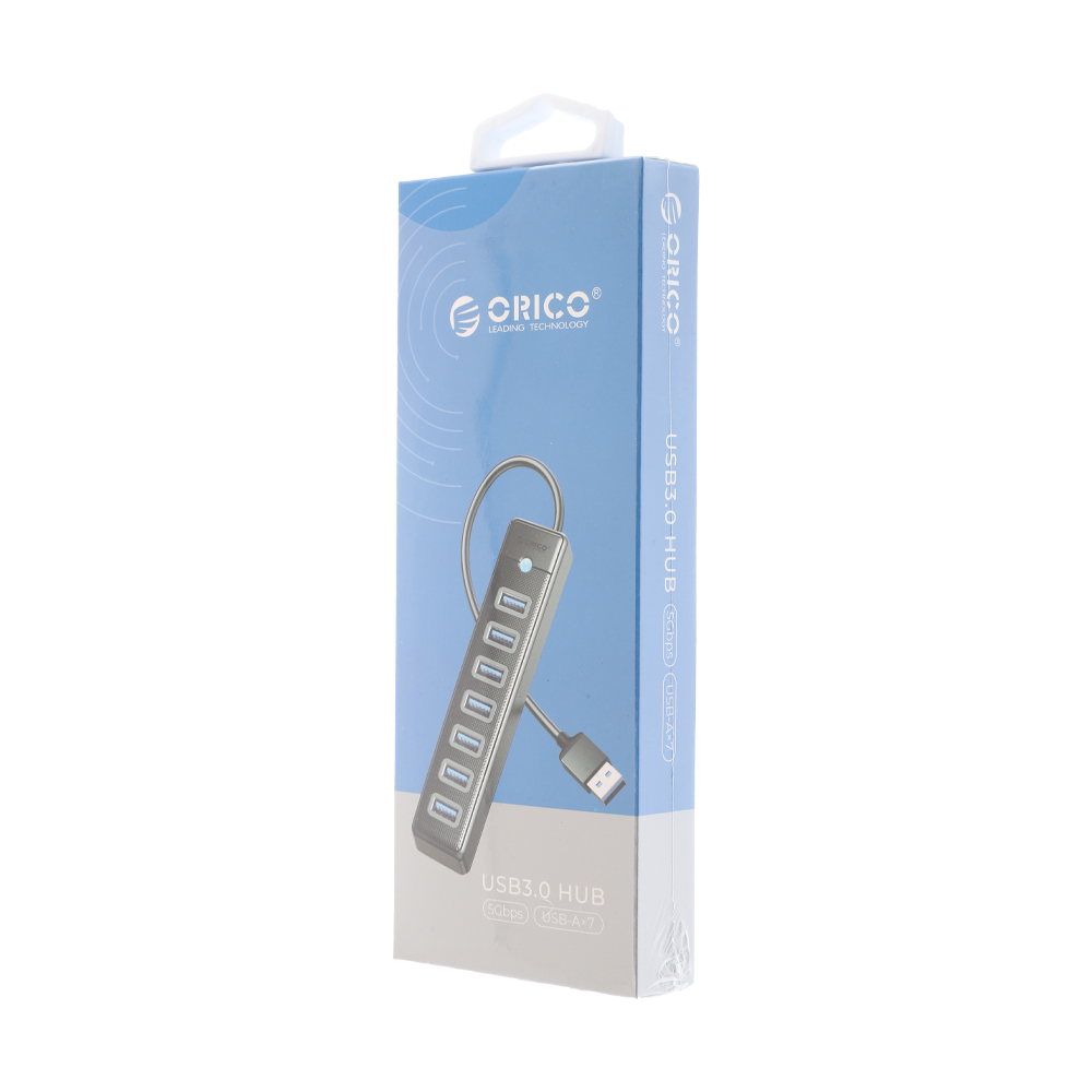 7 Port USB HUB v3.0 ORICO (PW7U-U3) Black