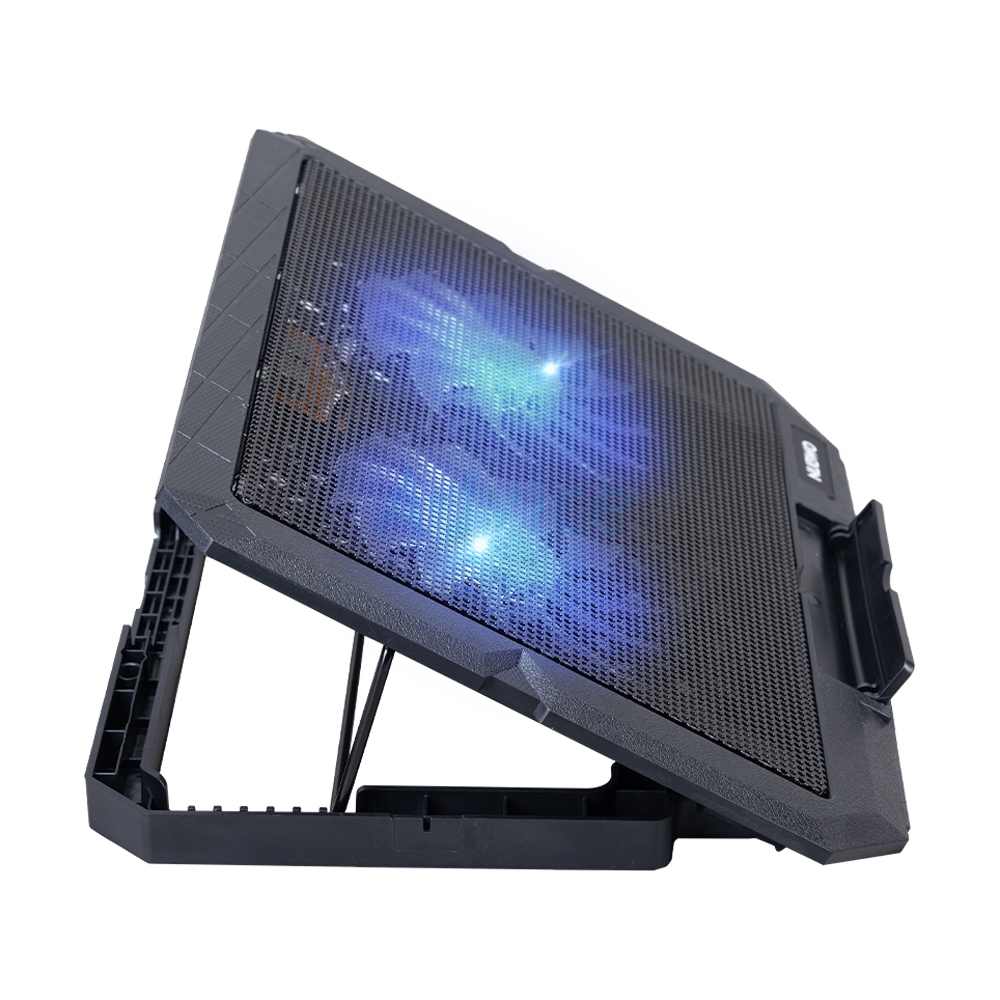 Cooler Pad (2 Fan) NUBWO NF-214 Black