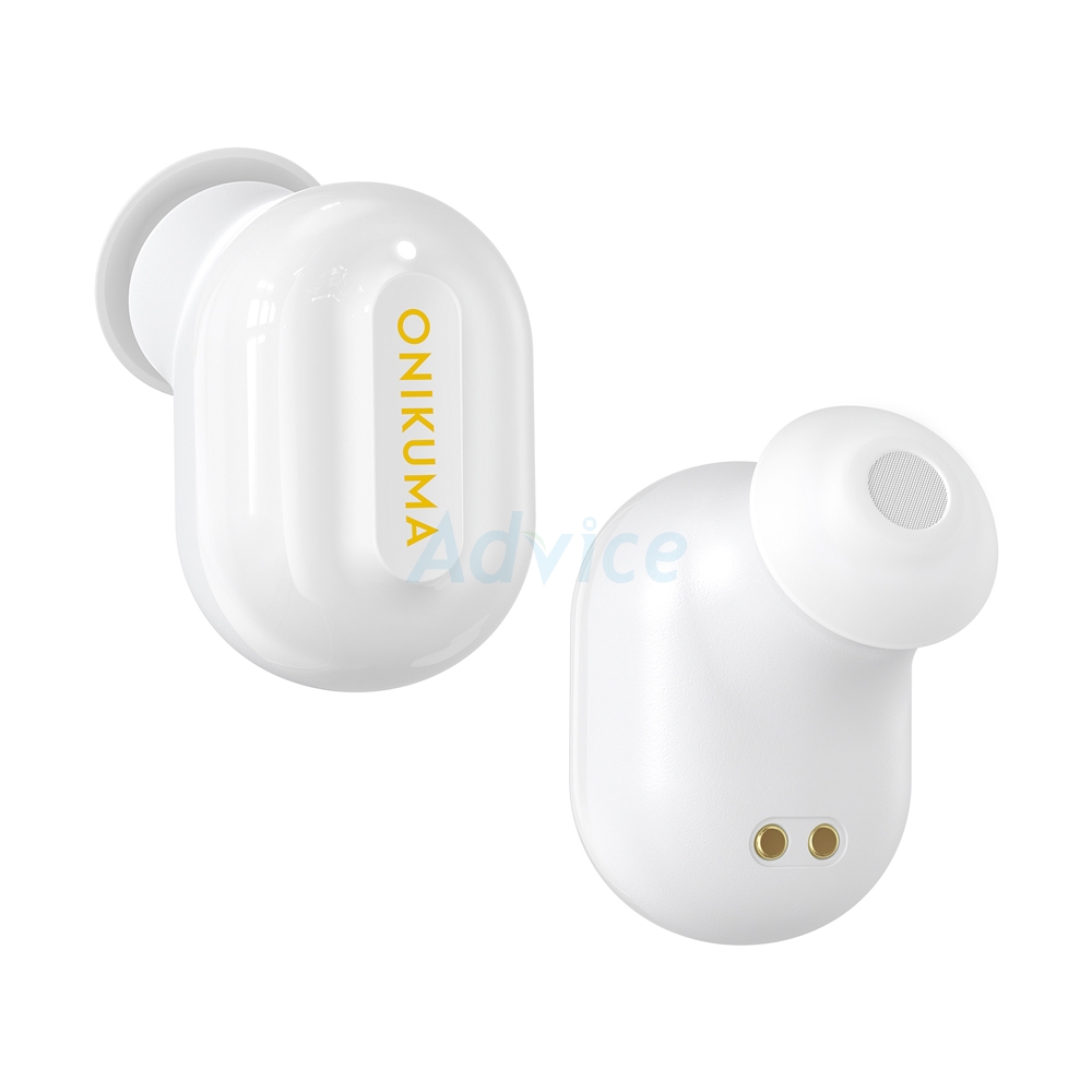 TRUE WIRELESS ONIKUMA T20 WHITE (BLUETOOTH)