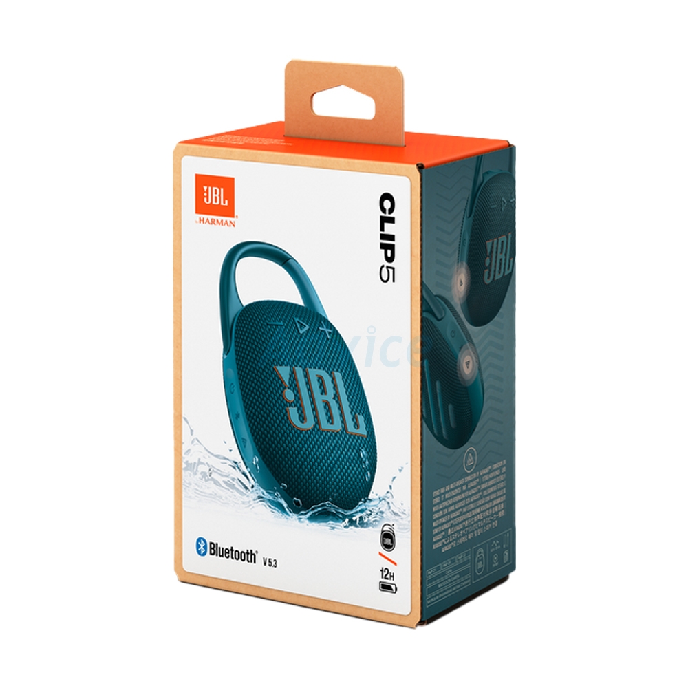 (1.0) ลำโพง JBL CLIP 5 BLUETOOTH BLUE