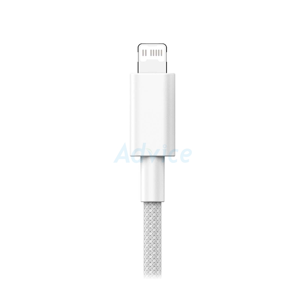 PISEN สายชาร์จ USB To Lightning 12W 1M Grey (AL34-1000)