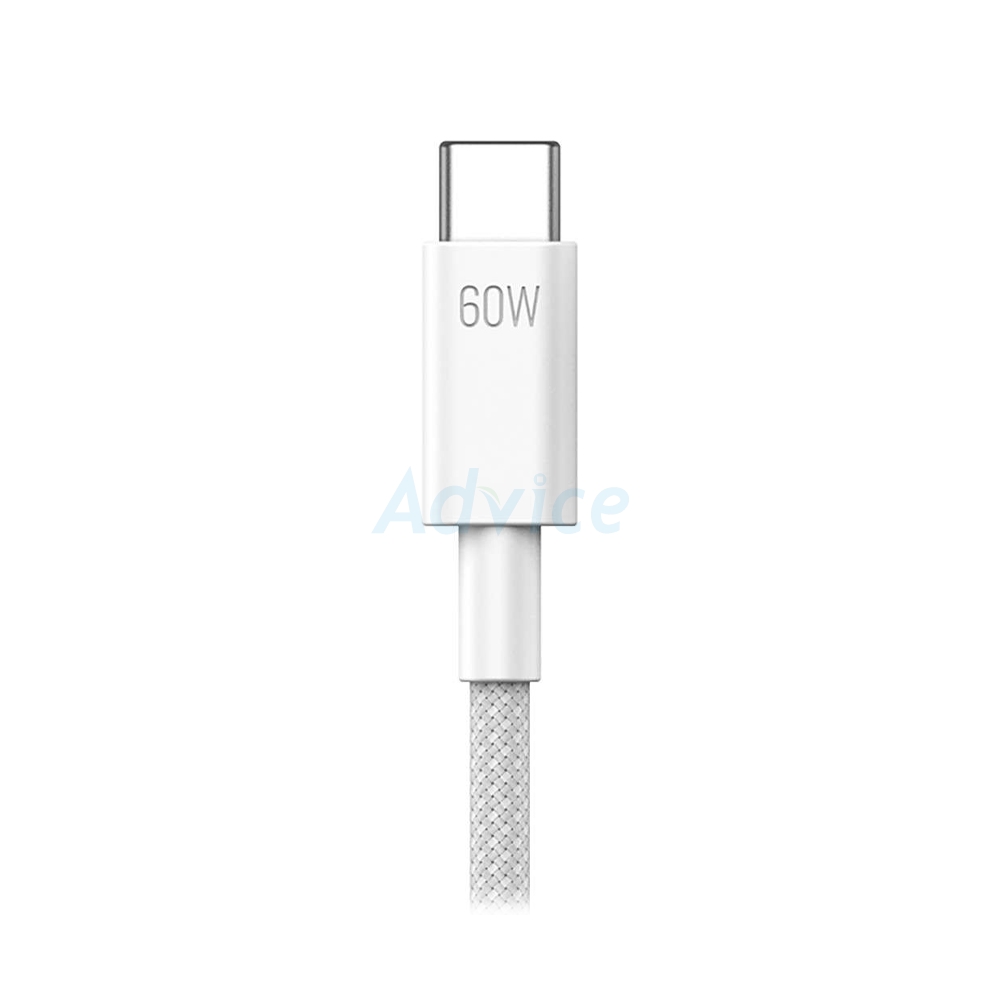 PISEN สายชาร์จ Type-C To Type-C 60W 2M Grey (CC11-2000)