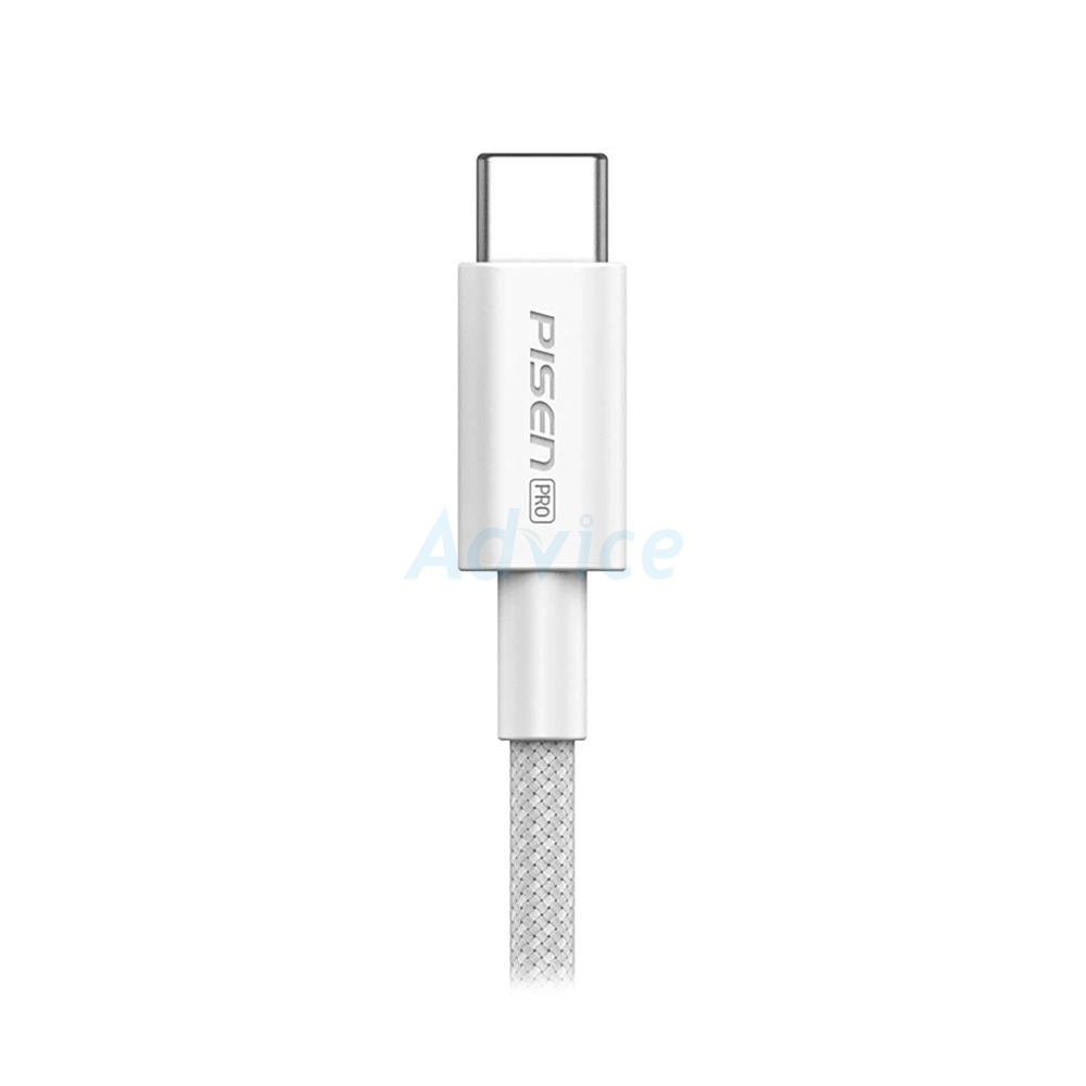 PISEN สายชาร์จ Type-C To Type-C 60W 2M Grey (CC11-2000)