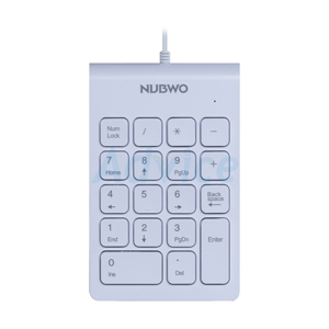 Numeric Keypad NK46 (White) NUBWO