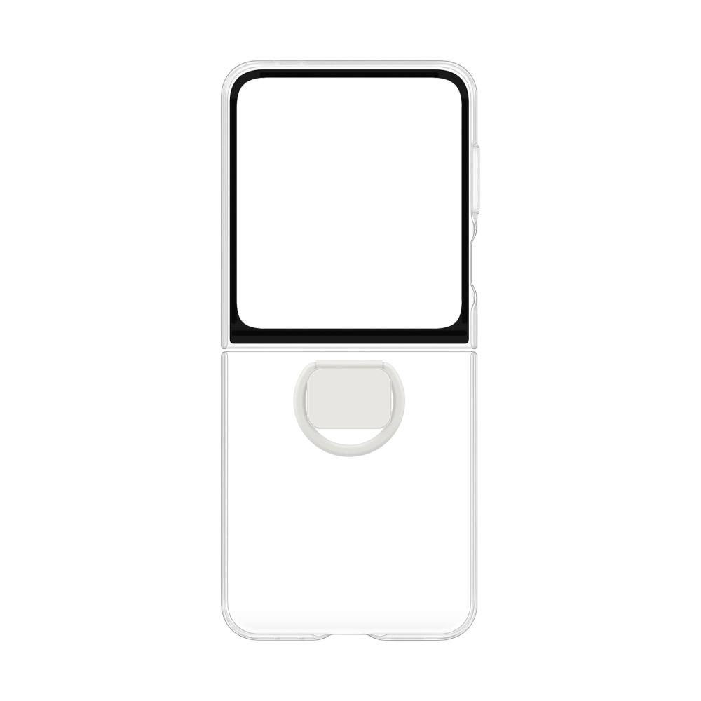 SAMSUNG Filp6 Clear Case with Ring (QF741CTEGWW)