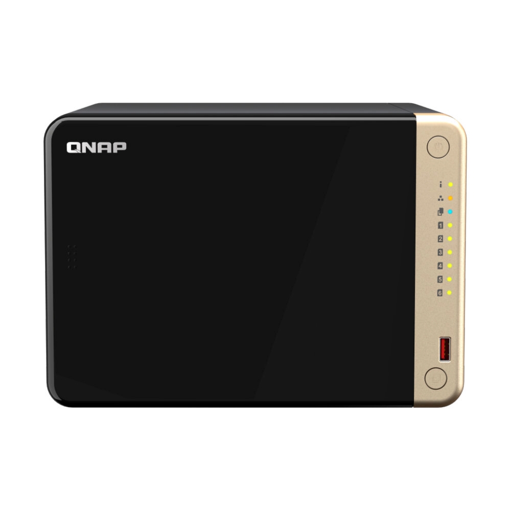 NAS QNAP (TS-664-8G, Without HDD.)