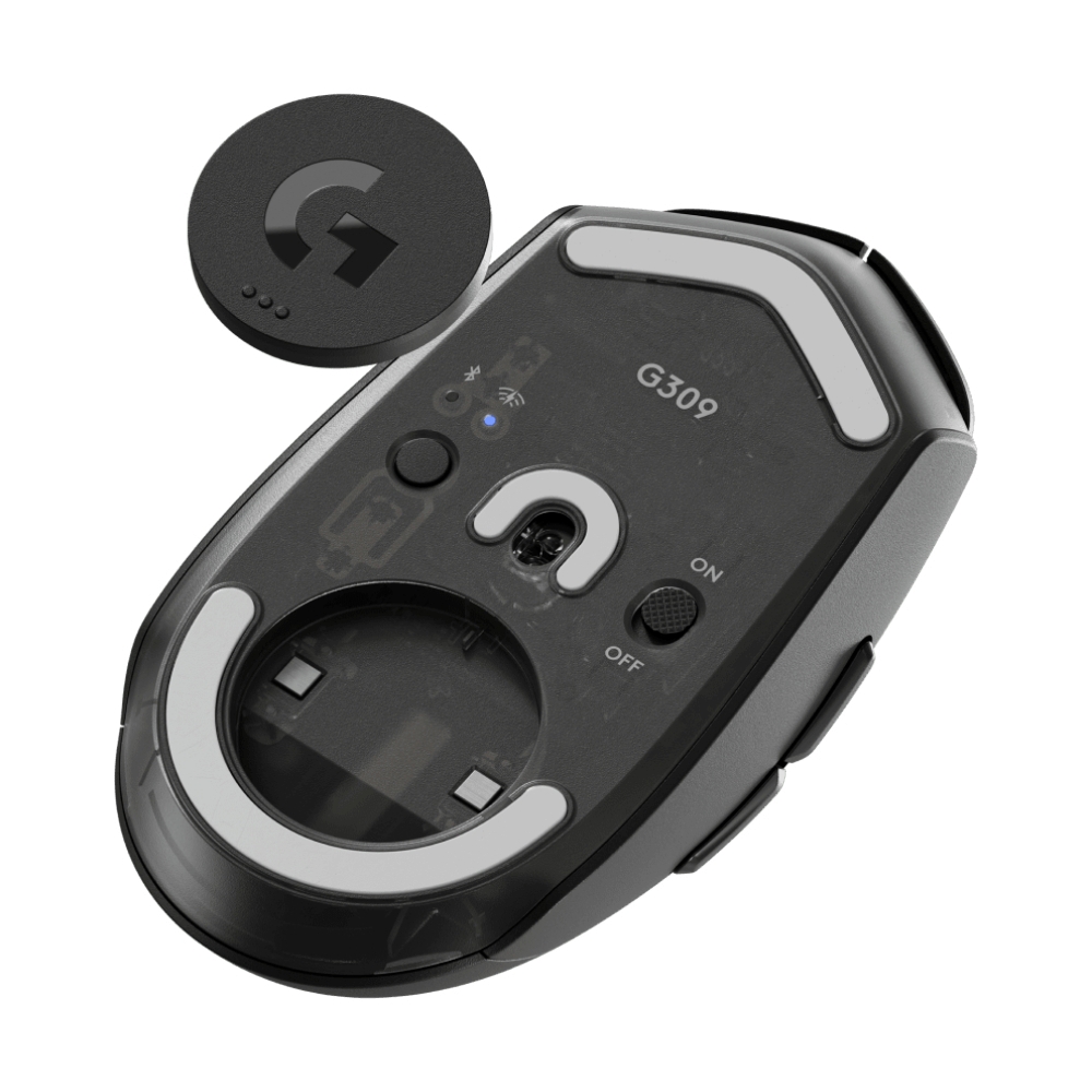 MOUSE WIRELESS BLUETOOTH LOGITECH G309 LIGHTSPEED BLACK (เมาส์ไร้สาย)