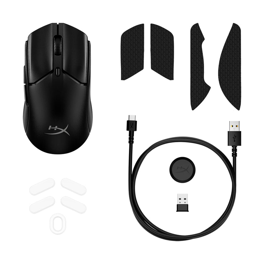 MOUSE WIRELESS BLUETOOTH HYPERX PULSEFIRE HASTE 2 MINI BLACK (เมาส์ไร้สาย)