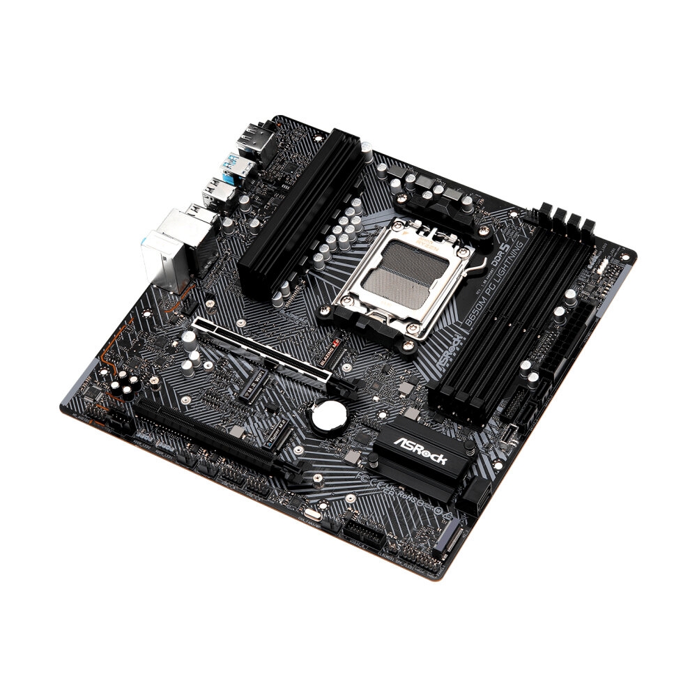 MAINBOARD (AM5) ASROCK B650M PG LIGHTNING DDR5