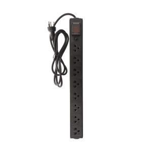รางปลั๊กไฟชนิด 8 Outlet GLINK (GPDU09K) Black