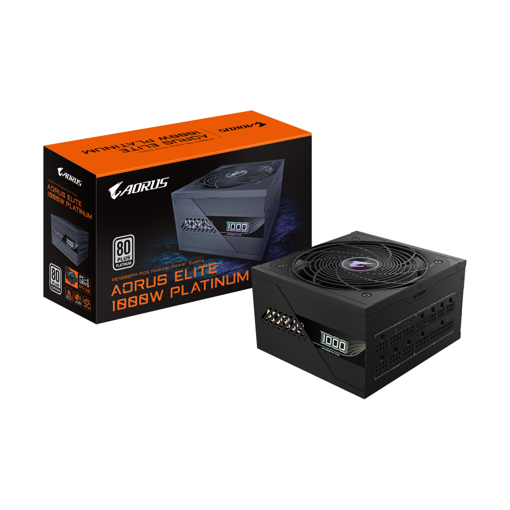 POWER SUPPLY (80+ PLATINUM) 1000W GIGABYTE AORUS P1000W (GP-AE1000PM PG5)