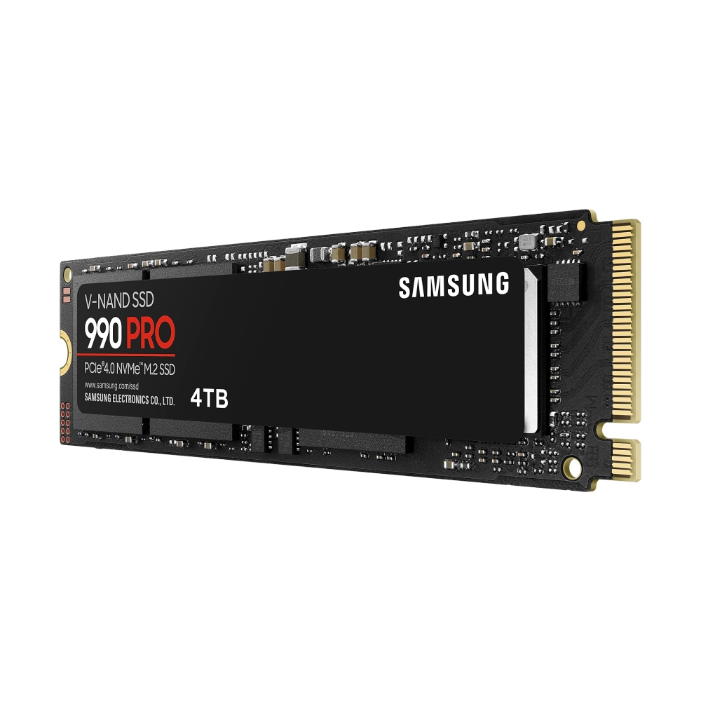 SSD M.2 PCIe (4.0) 4.TB (5Y) SAMSUNG 990 PRO (MZ-V9P4T0BW)