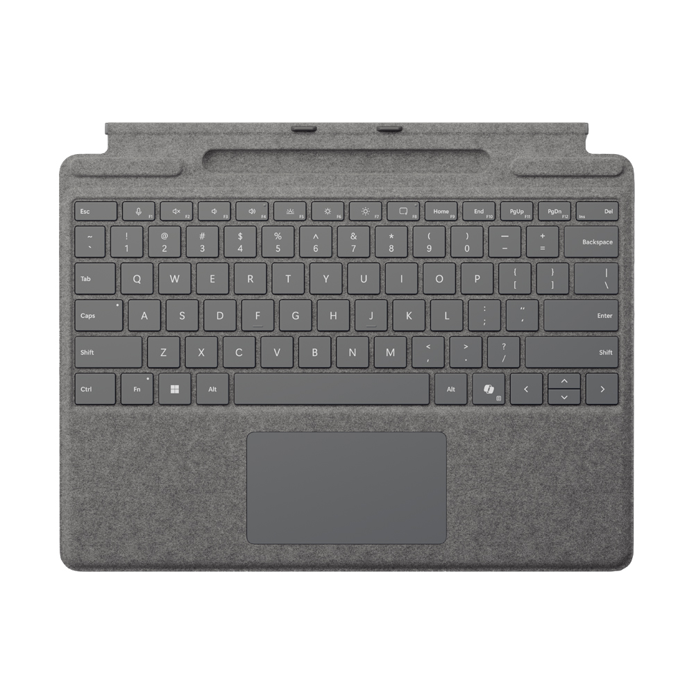 Microsoft Surface Pro Signature Keyboard Platinum (8XA-00183)
