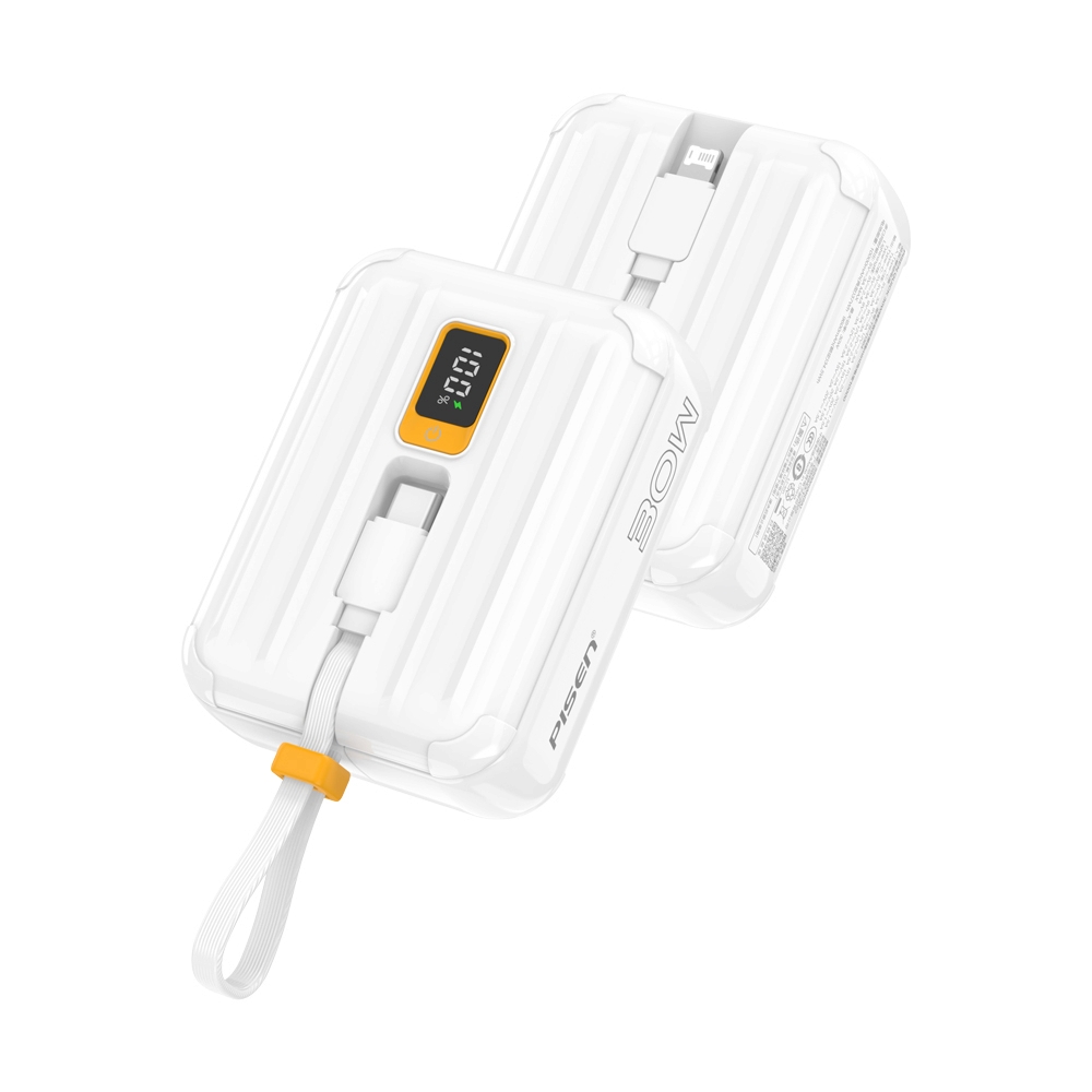 POWER BANK 10000 mAh PISEN (22.5W,TS-D326) White