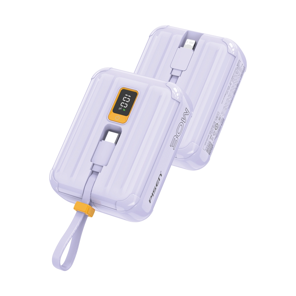 POWER BANK 10000 mAh PISEN (22.5W,TS-D326) Purple