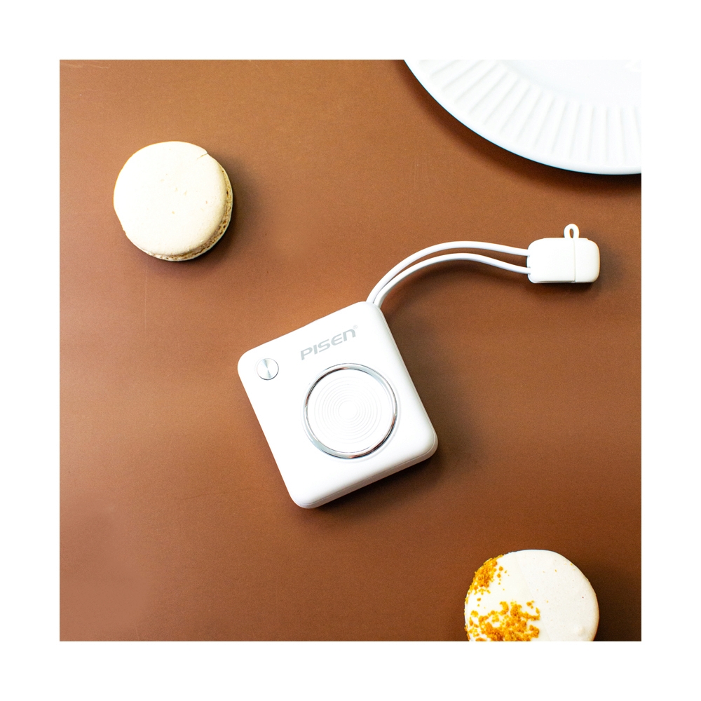 POWER BANK 10000 mAh PISEN (22.5W,TP-D105) White