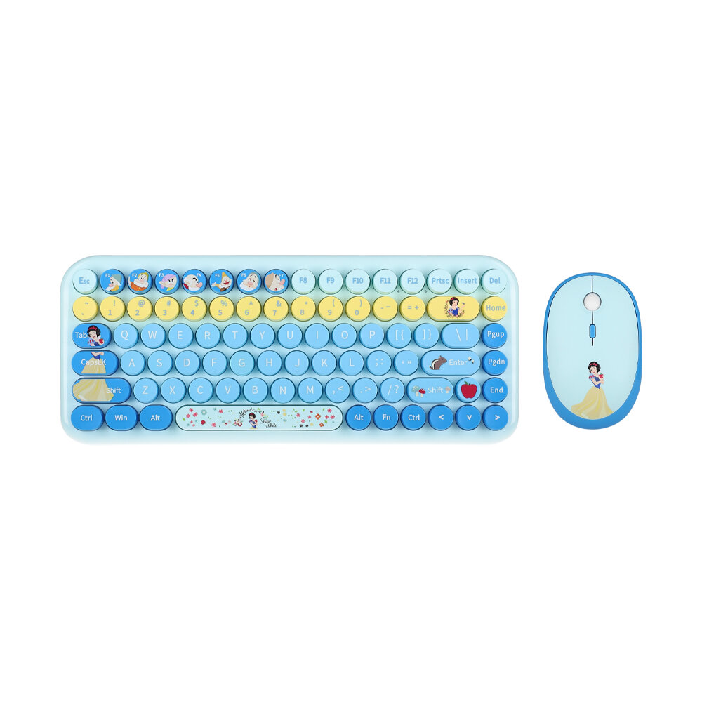 COMBO SET WIRELESS MOFII DISNEY RETRO SNOWWHITE