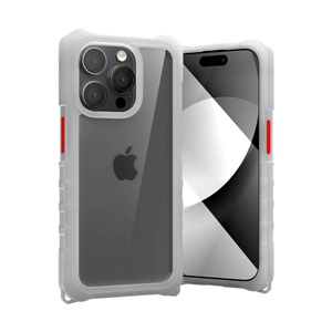 Case iPhone 15 Pro Goospery Bumper Pop Matt Clear