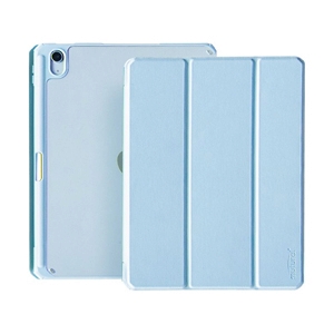 Case iPad Air 11" Mutural Clear Folio with Apple Pencil Holder - Sky Blue