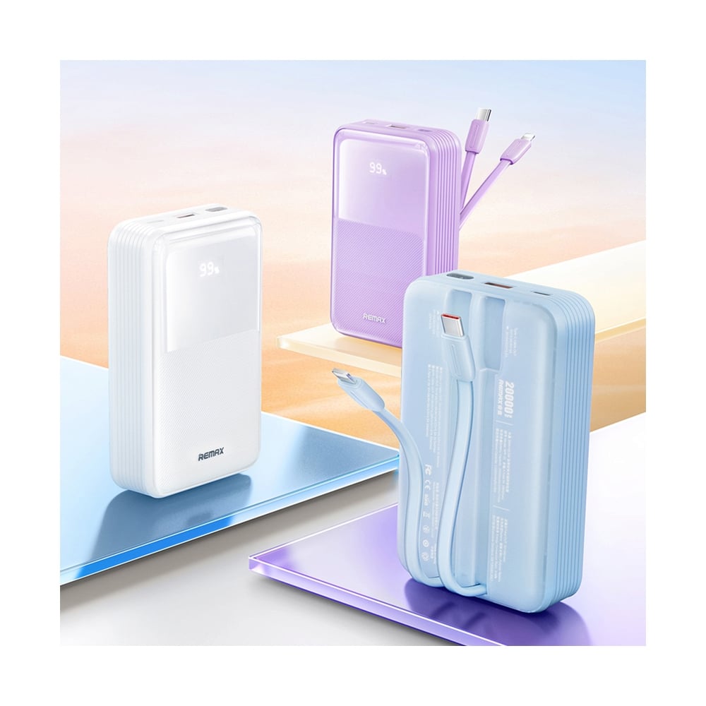 POWER BANK 20000 mAh REMAX (RPP-21) White