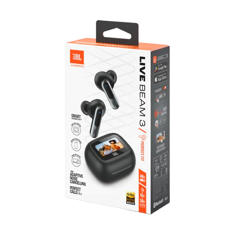 True Wireless JBL (LIVEBEAM3) Black