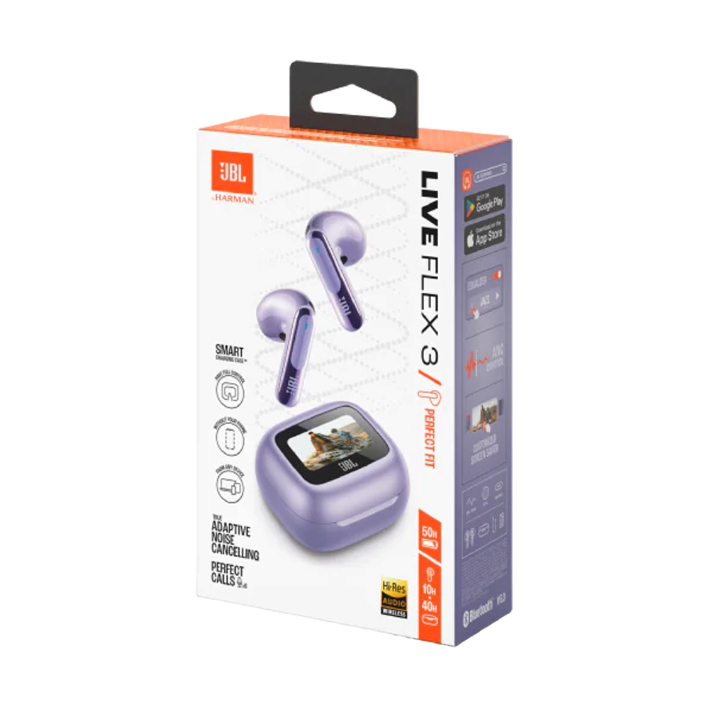 True Wireless JBL (LIVEFLEX3) Purple