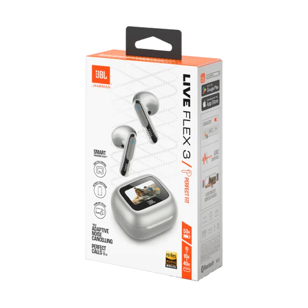 True Wireless JBL (LIVEFLEX3) Silver