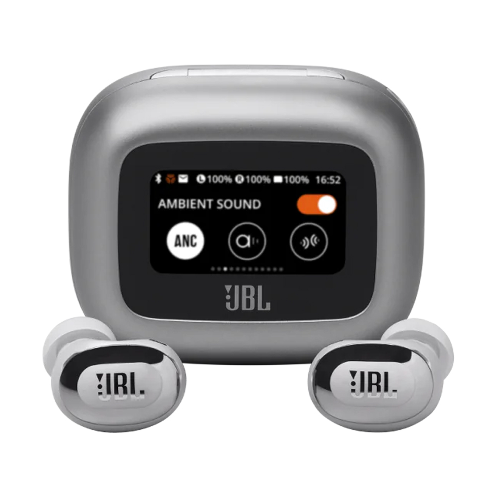 True Wireless JBL LIVEBUDS3 Silver