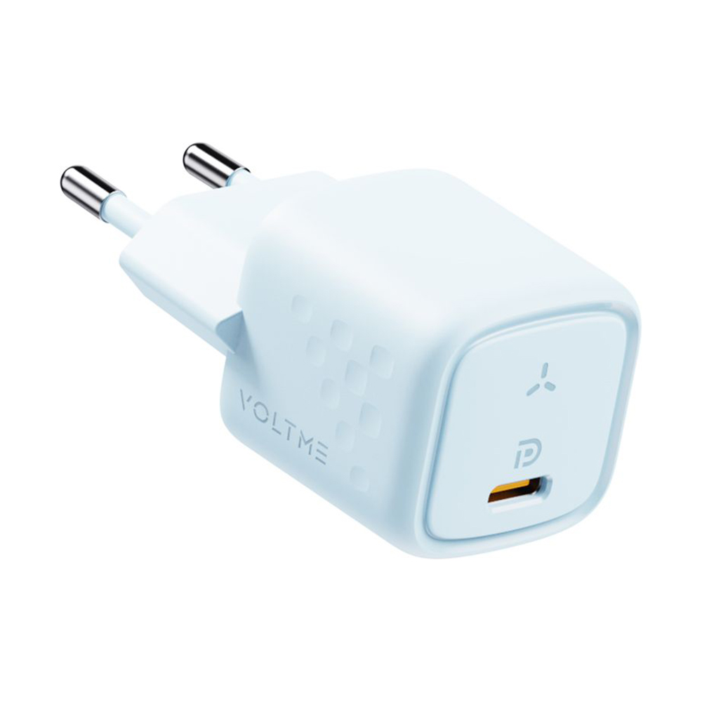Adapter 1 Type-C Charger VOLTME (20W,V2006TH) Matte Blue