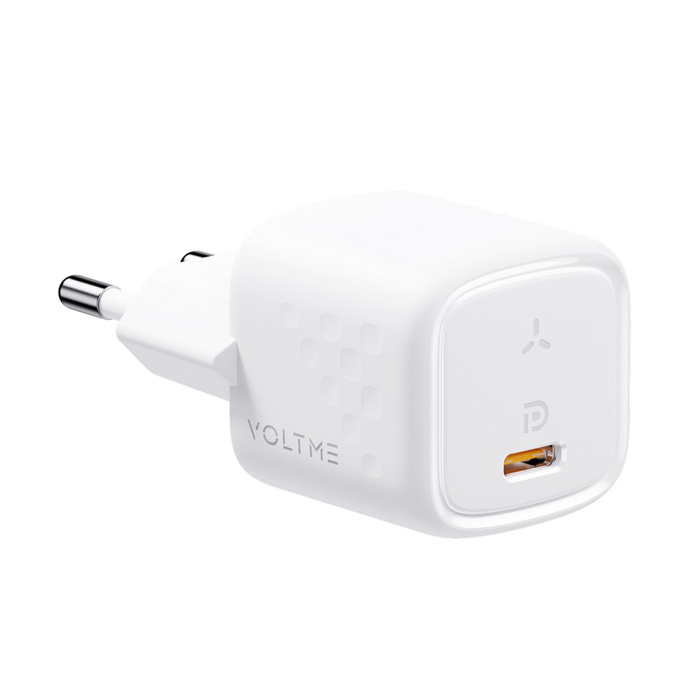 Adapter 1 Type-C Charger VOLTME (30W Mini,V2009TH) White