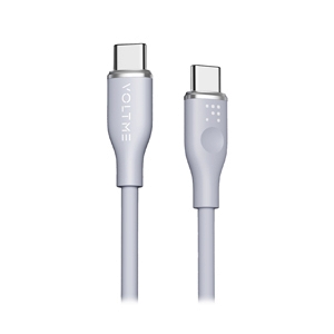 VOLTME สายชาร์จ Type-C To Type-C 60W 1M Gray (C2025)