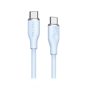 VOLTME สายชาร์จ Type-C To Type-C 60W 1M Blue (C2023)