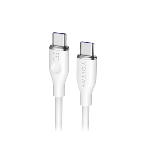 VOLTME สายชาร์จ Type-C To Type-C 100W 1M White (C2031)