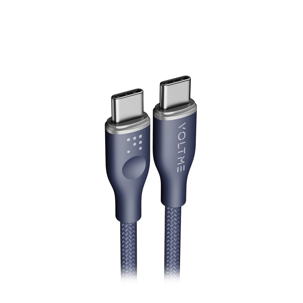 VOLTME สายชาร์จ Type-C To Type-C 60W 1M Dark Gray (C2052)