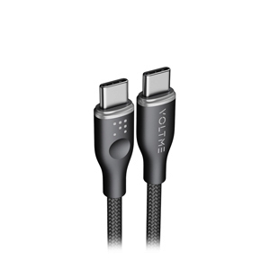 VOLTME สายชาร์จ Type-C To Type-C 60W 1M Black (C2049)