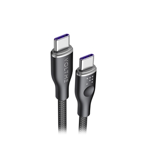 VOLTME สายชาร์จ Type-C To Type-C 100W 1M Black (C2057)