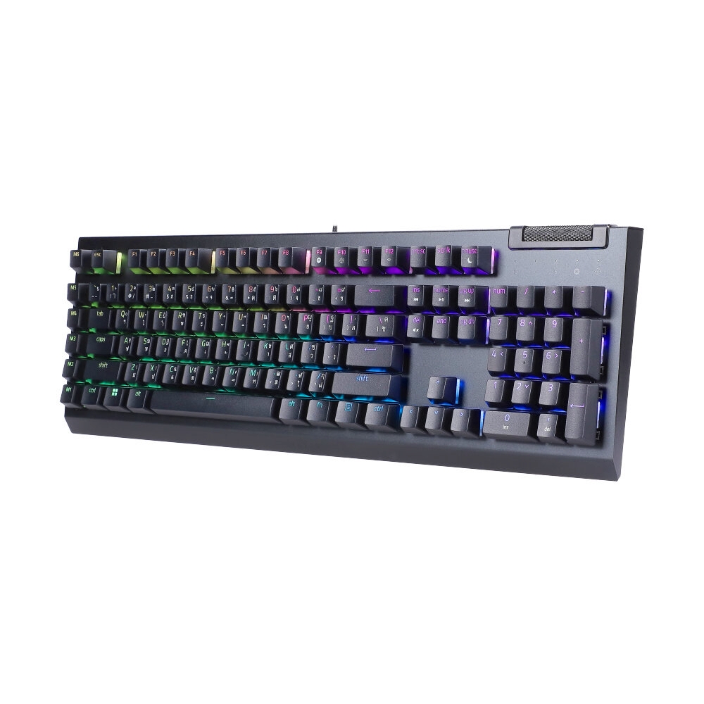 KEYBOARD RAZER BLACKWIDOW V4 X (GREEN SWITCH คีย์บอร์ด)