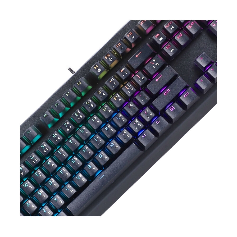 KEYBOARD RAZER BLACKWIDOW V4 X (GREEN SWITCH คีย์บอร์ด)