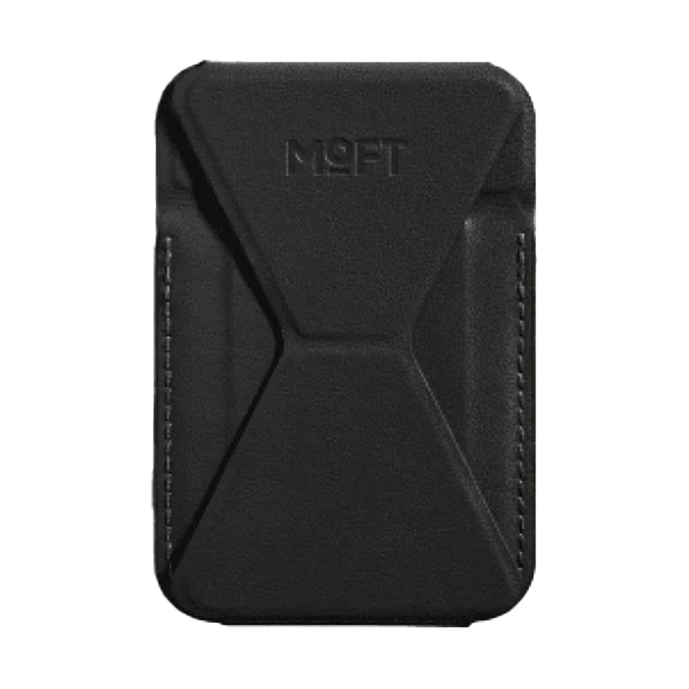 Snap-On Phone Stand Wallet with Magsafe MOFT (MOVAS) - Black
