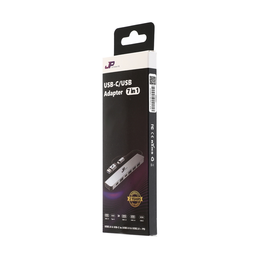 Converter Type-C + USB 7 in 1 DUAL JP (JP71Dual)