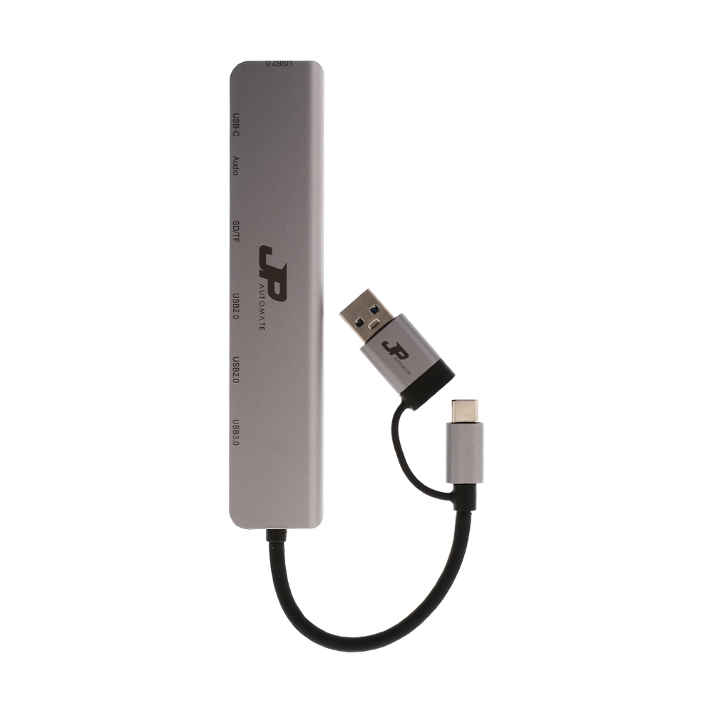 Converter Type-C + USB 8 in 1 DUAL JP (JP81Dual)