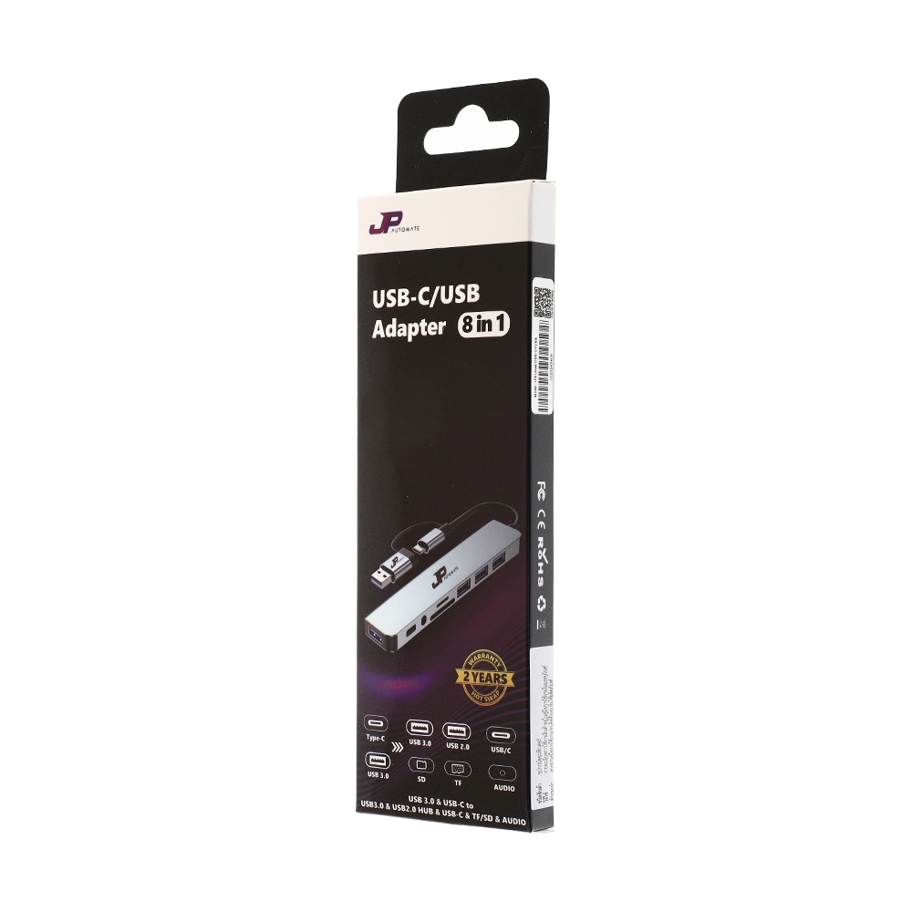 Converter Type-C + USB 8 in 1 DUAL JP (JP81Dual)
